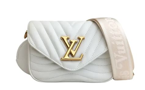 louis vuitton schoudertas wit